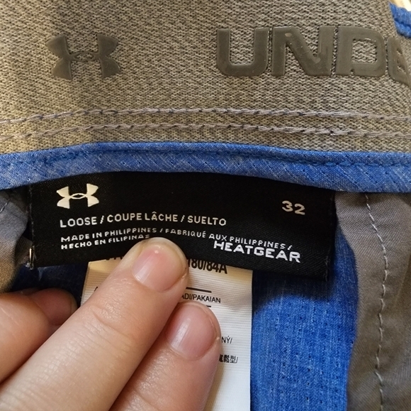 Under armour blue heatgear casual shorts‎ - Picture 3 of 4